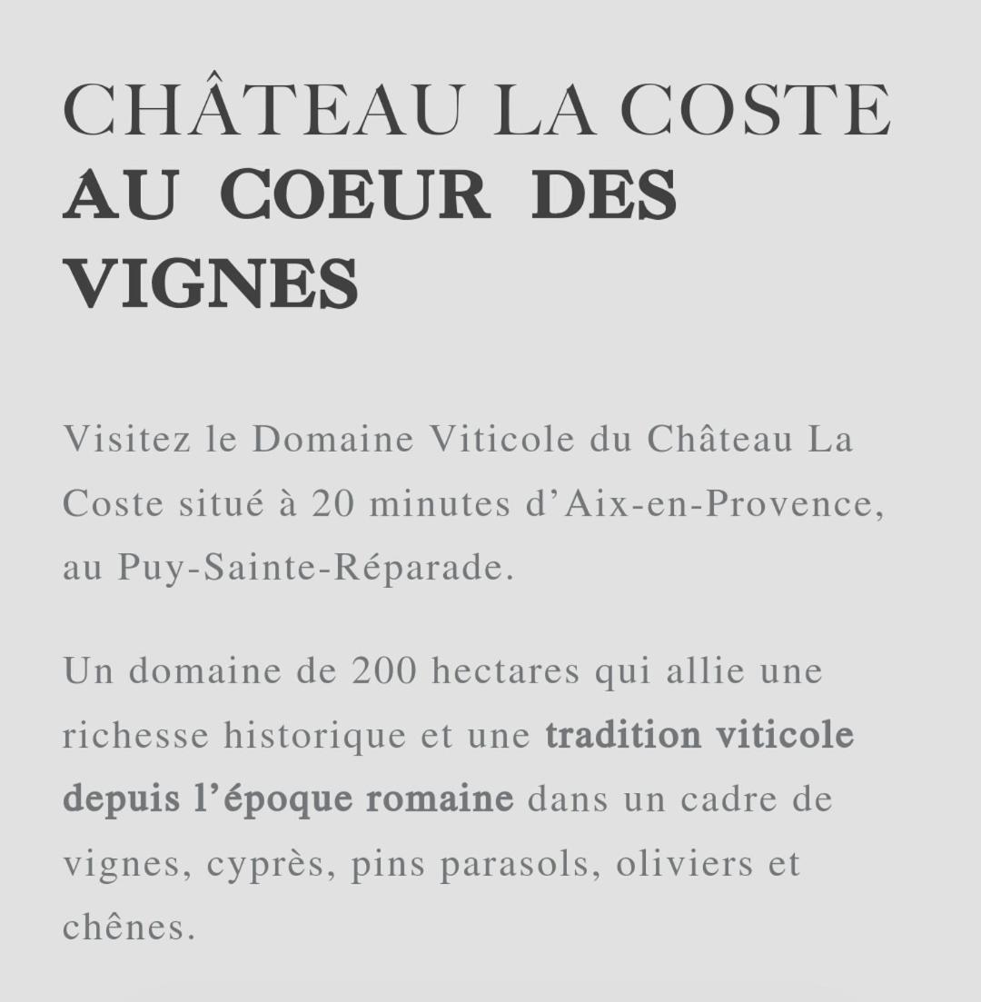 Un Coin De Campagne Villa Le Puy-Sainte-Réparade Eksteriør bilde
